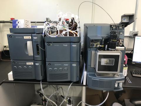 equipment at laboratory